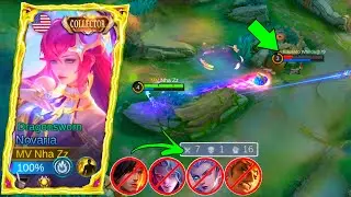 NOVARIA VS YI SUN-SHIN OP META MPL! NOVARIA BEST BUILD & EMBLEM 2025 | MOBILE LEGENDS