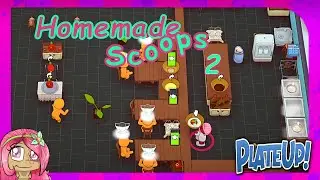Homemade Chaos In The Kitchen! | PlateUp Sundaes (Banquet Hall Map)