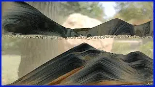 Sand ASMR with sandpicture frame in National Park #29