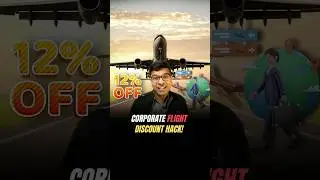 Corporate Flight Discount Hack! #shorta