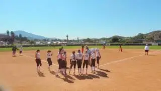 Ava Alvarez 2025 3B power hitter HOMERUN deep center. #avaalvarez25