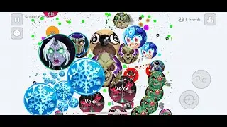 2 vs 300? (Agar.io Mobile)