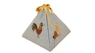 How to make a Pyramid Shaped Etui Box, also known as an Exploding Box from Quilting Antics