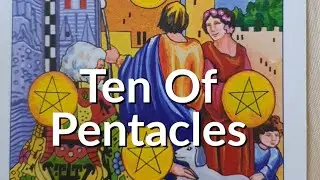 Twin Flames - Learn Tarot Series 🔮 Ten Of Pentacles