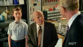 Sheldon and Dr. Linkletter struggle to solve an equation | Young Sheldon Season 5 Episode 5 NEW!!!