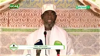 Khoutba S Ahmadou Rafahi Mbacke du 12 Septembre 2025  w&eacute;eru ci yalla