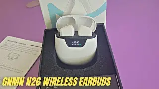 GNMN N26 Wireless Earbuds Review & How To Use | Bluetooth Headphones with Wireless Charging Case
