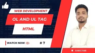 OL And UL Tag | HTML | Web Development | MCS Institute | #7