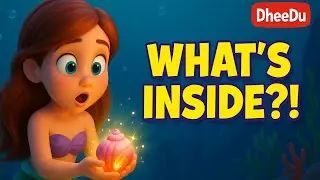 Mermaid Finds a Talking Shell| Magical Sea Story for Kids|moral story in english bedtimestory kids
