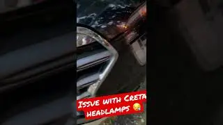 New Creta headlamps issue #creta #hyundai #cars #suvlife #shorts #trending #viral #suvlife #india