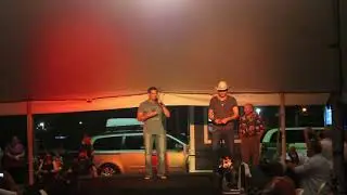Troy Gentry talks to the crowd at Elvis Week 2013 video