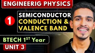 Lec 1 | Introduction to Semiconductors | Semiconductor | Engineering Physics BTech 1st Year