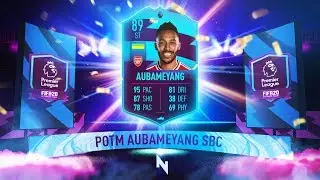 89 RATED POTM AUBAMEYANG SBC! - FIFA 20 Ultimate Team