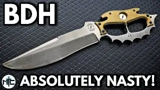 Limited Edition Sniper Bladeworks BDH / British Death Head Fixed Blade - Overview