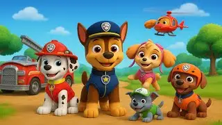 Little Paw Patrol 🐾 | Fun Kids Poem & Adventure Song