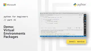 Demo: Virtual Environment Packages | Python for Beginners [35 or 44]
