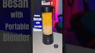 Can a Portable Blender Make Besan? Full Test & Review! #portable #blender #portableblender