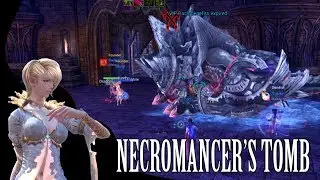 Tera PS4 [ Necromancer's Tomb - Mystic Gameplay ]