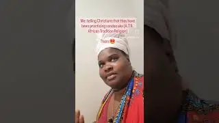 When you tell Christians they've been practicing voodoo #christianity #spirituality