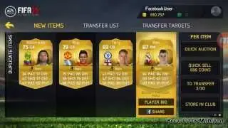Fifa 15 50k pack opening Gareth Bale