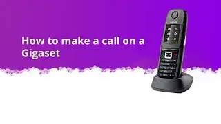 How to make a call using a Gigaset