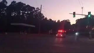 (Jake Brake Usage!!) Tanker 2 Rolling Hot To An Unknown Fire