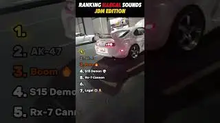 Top 7 Illegal JDM Sounds 🔥🚀