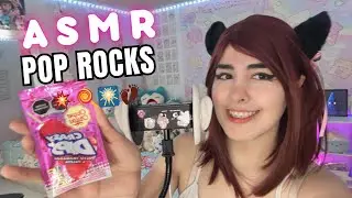 ASMR Lamiendo paleta y comiendo Pop Rocks | xNatKittyCat
