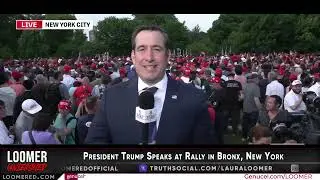 TRUMP IN THE BRONX; LIVE Coverage of President Trump's Bronx, New York Rally