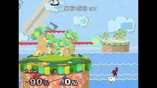 Wizard's foot on yoshis