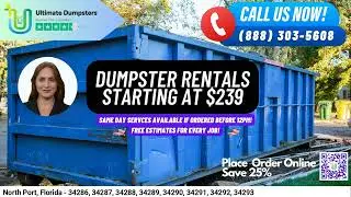 Same Day Dumpster Rental Service - North Port, Florida - Dumpster Rental Near Me