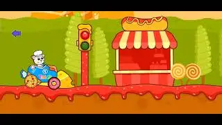 🍩 Candy Land Car Ride | Fun Game Play 🚗✨