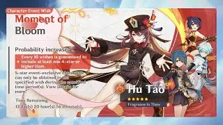 Hu Tao Banner Wishes x10 - Genshin Impact
