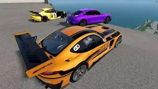 Insane Big Ramp Jumps & Realistic Car Crashes  | BeamNG.drive #26