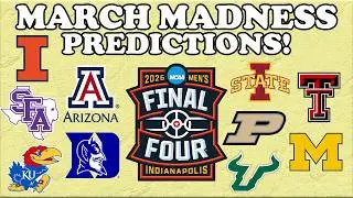 Filling Out Joe Lunardi&rsquo;s Bracketology.. March Madness Predictions!