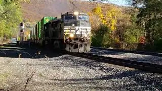 RDMVTL 17,658 ~ 10 23 2015 5 {MY BIKE PATH} w/MAX : NSRR] WB [DL&W DEPOT] @ CORNING , NY