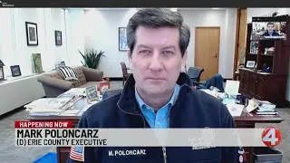 Erie County Executive Mark Poloncarz on wind, snow storm impacting WNY
