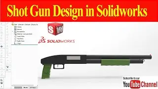 How to Make Gun in Solidworks | Solidworks Gun Design  #gundesign  #gunmaking