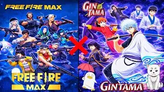 FREE FIRE X GINTAMA COLLABORATION IN OB53 UPDATE || UPCOMING EVENTS || FF NEW EVENT 