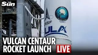 Live: Watch Vulcan Centaur rocket launch satellites for US Space Force