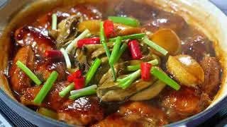 The Cantonese-style abalone chicken stew Cooking real food
