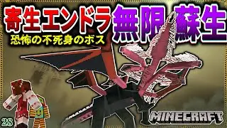 【マイクラ】絶対に倒せない寄生伝染したエンダードラゴンが怖すぎる「寄生伝染！廃墟街ハザード」#２８【ゆっくり実況マルチ】【Minecraft】【マイクラ軍事】【寄生虫】【銃mod】Phayriosis