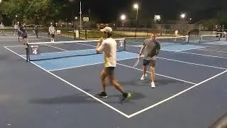 SWITCHING HANDS EVERY POINT! 4.0 Pickleball Game at Collins Park in Conway, SC