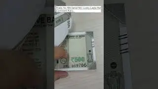 Money power 😎💪 India Money Lucky Serial Number #money #paisa #india #reels #shorts #crorepati