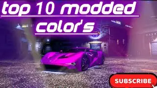 TOP 10 BEST MODDED CREW COLOR'S | GTA ONLINE | Xbox, Playstation, & PC | *New