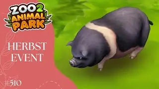 Ich hole mir das erste H&auml;ngebauchschwein - Herbst Event - Zoo 2 - Animal Park  /510