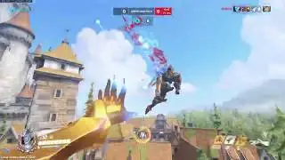 SUREFOUR ECHO + SUPER SIGMA VS SLEEPY MERCY!  [ OVERWATCH SEASON 21 TOP 500 ]