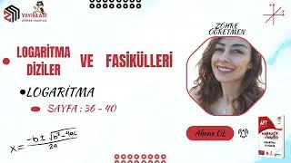 YKS-AYT 2025  I  Logaritma Fasikülü (SYF 36-40)