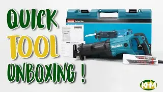Quick Unboxing Makita JR3051TK Reciprocating Saw 1,200W