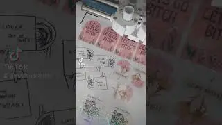 making taylor swift inspired stickers